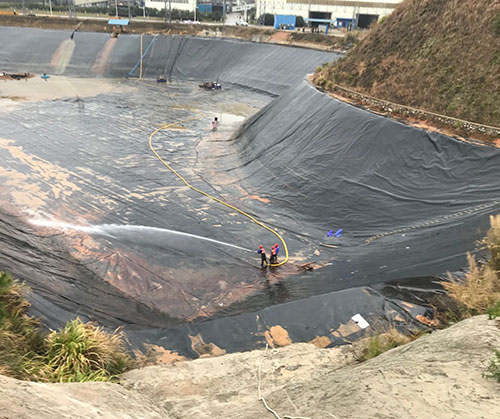 蒸湘废水池清理